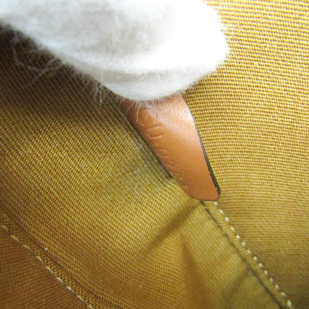 Celine Triangle Triomphe Coated Canvas Brown Canvas Crossbody Bag Bag (Pre-Owned)