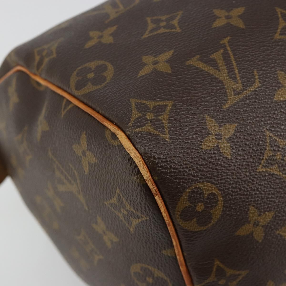 Louis Vuitton Speedy Monogram Canvas Brown Canvas Handbag (Pre-Owned)