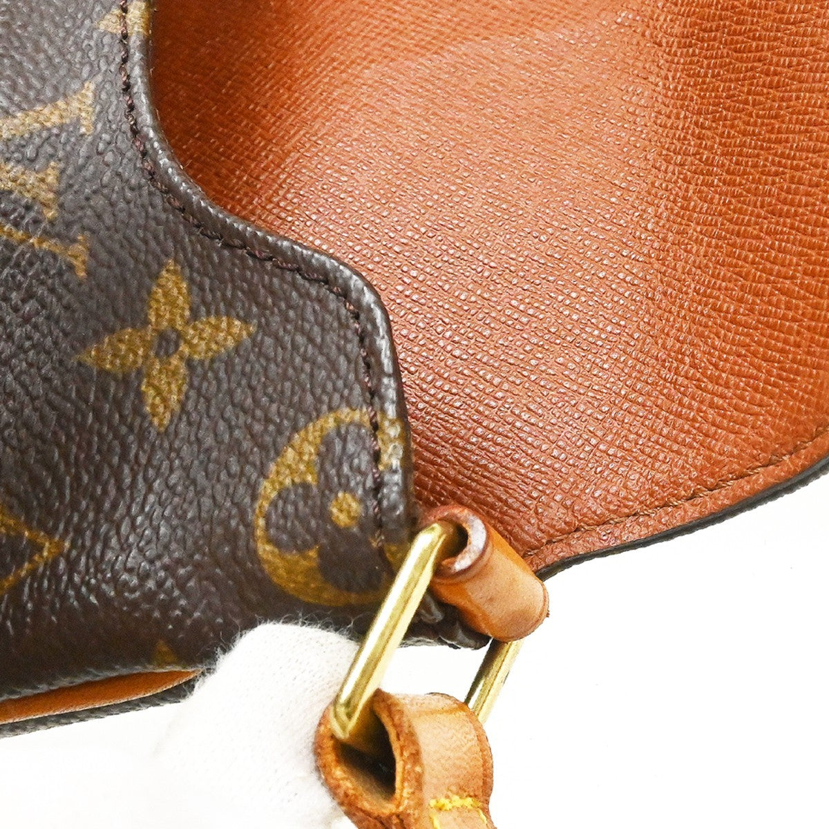 Louis Vuitton Musette Tango Monogram Canvas Brown Canvas Shoulder Bag Bag (Pre-Owned)