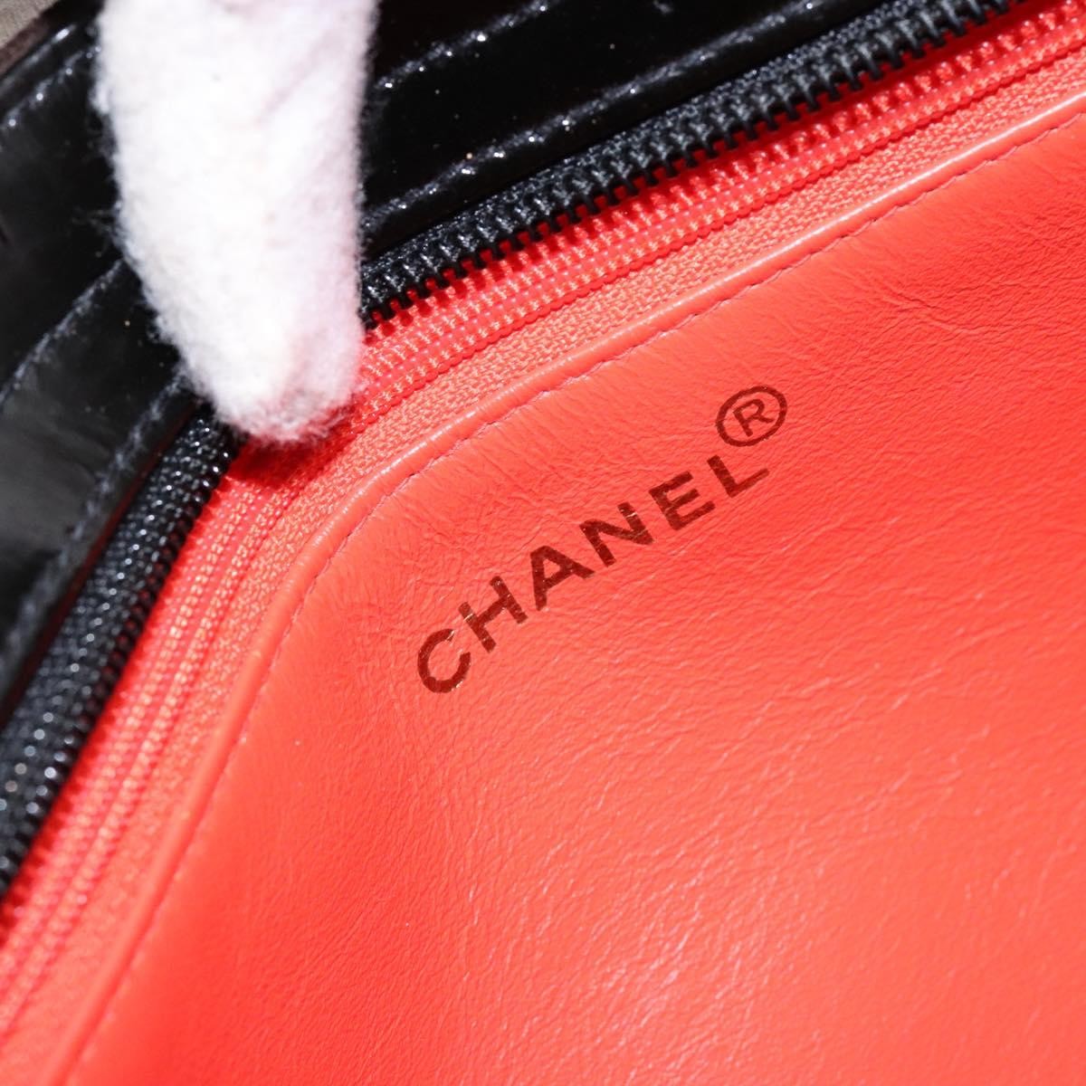Chanel Vintage Logo Tote Suede Brown Suede Tote Bag Bag (Pre-Owned)