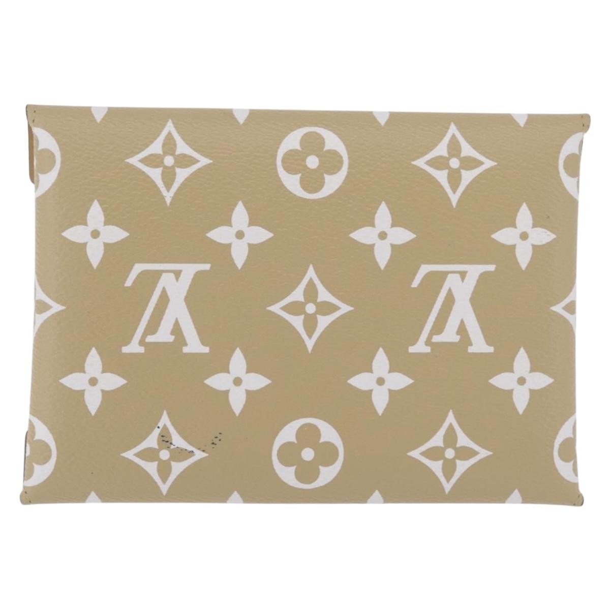 Louis Vuitton Kirigami Pochette Limited Edition Colored Monogram Giant Beige Canvas Clutche & Pouche Bag (Pre-Owned)
