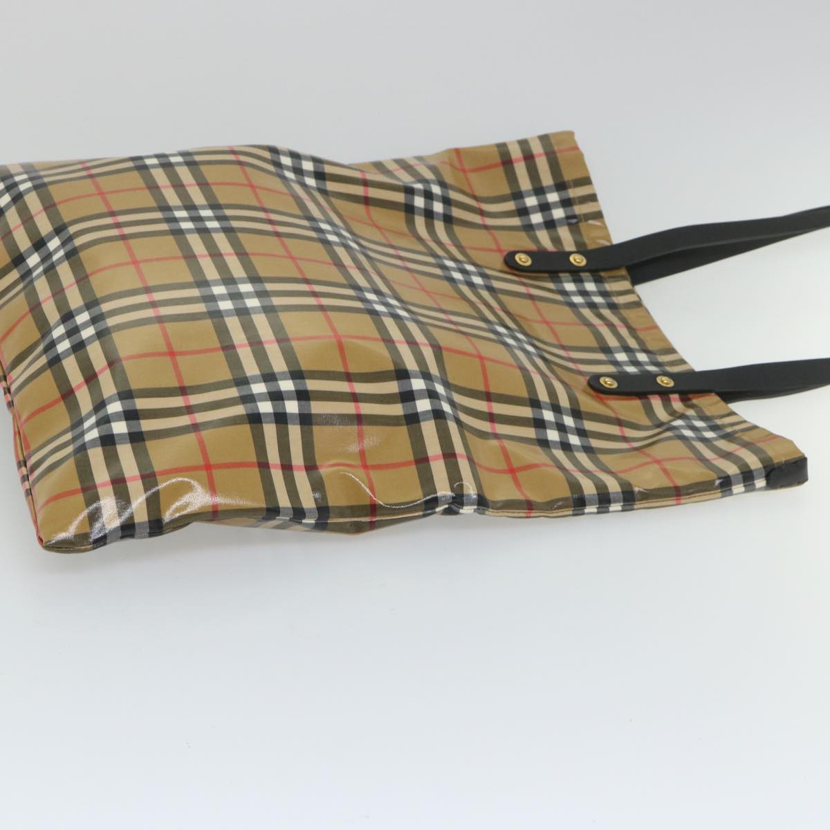 Burberry Beige Canvas Tote Bag (Pre-Owned)