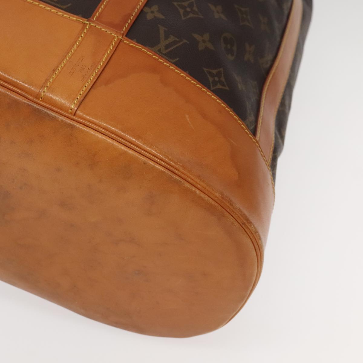 Louis Vuitton Randonnée Brown Canvas Shoulder Bag (Pre-Owned)