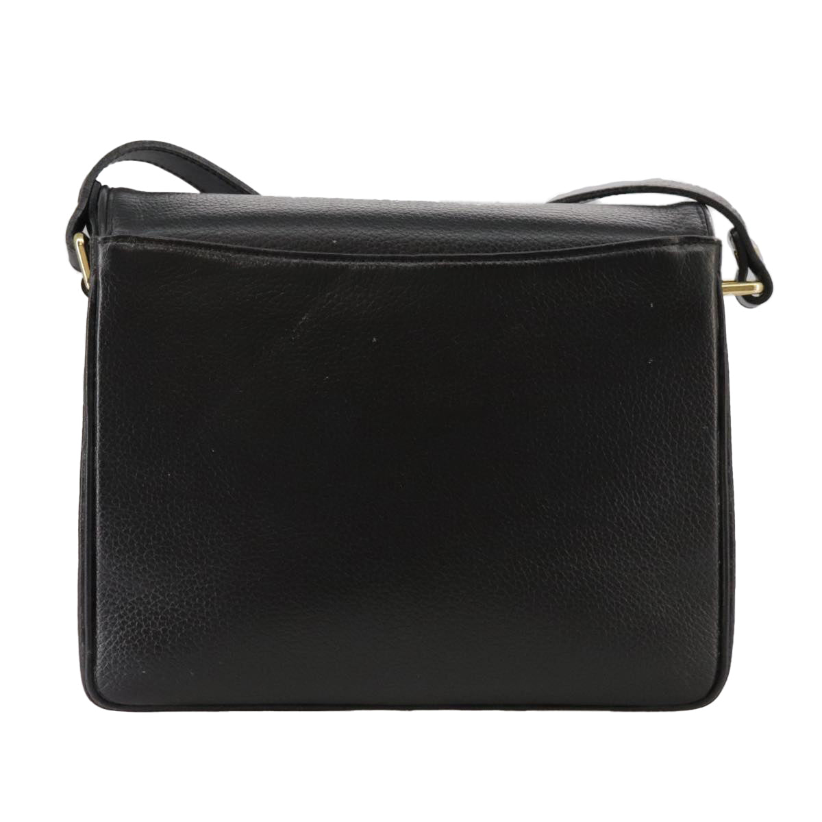 Burberry Black Leather Shoulder Bag (Pre-Owned)