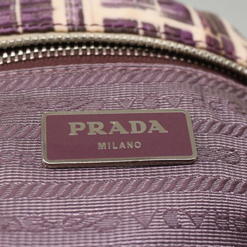 Prada Purple Synthetic Shoulder Bag (Pre-Owned)