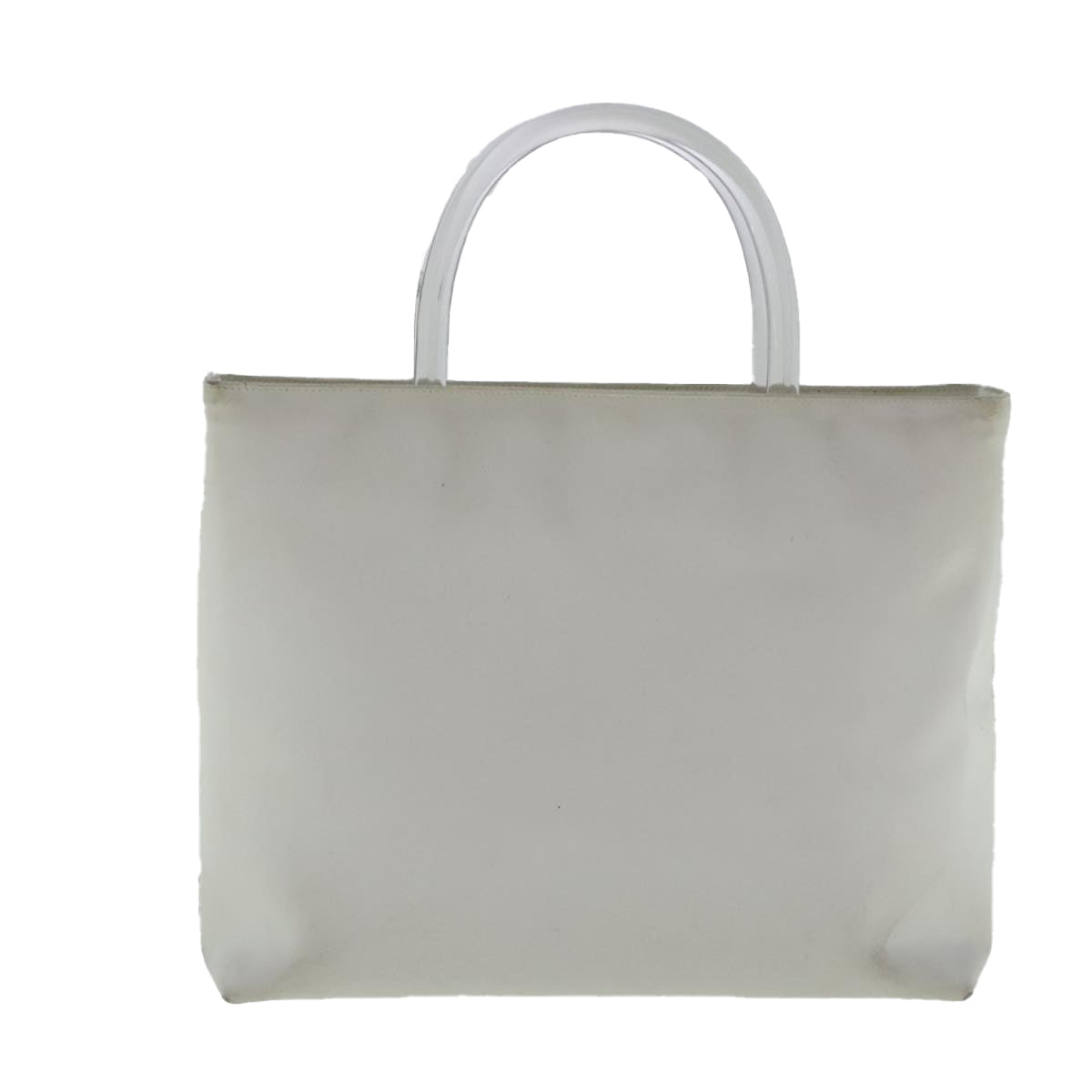 Prada White Synthetic Handbag (Pre-Owned)