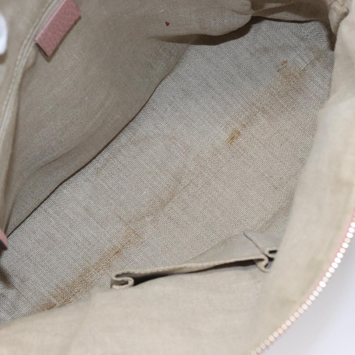 Gucci Bree Beige Canvas Shoulder Bag (Pre-Owned)