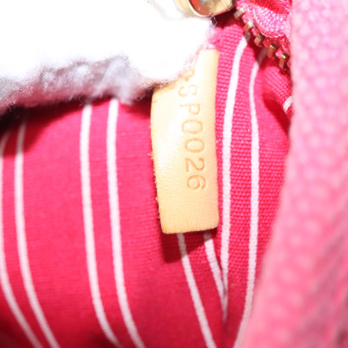 Louis Vuitton Antigua Pink Canvas Clutch Bag (Pre-Owned)