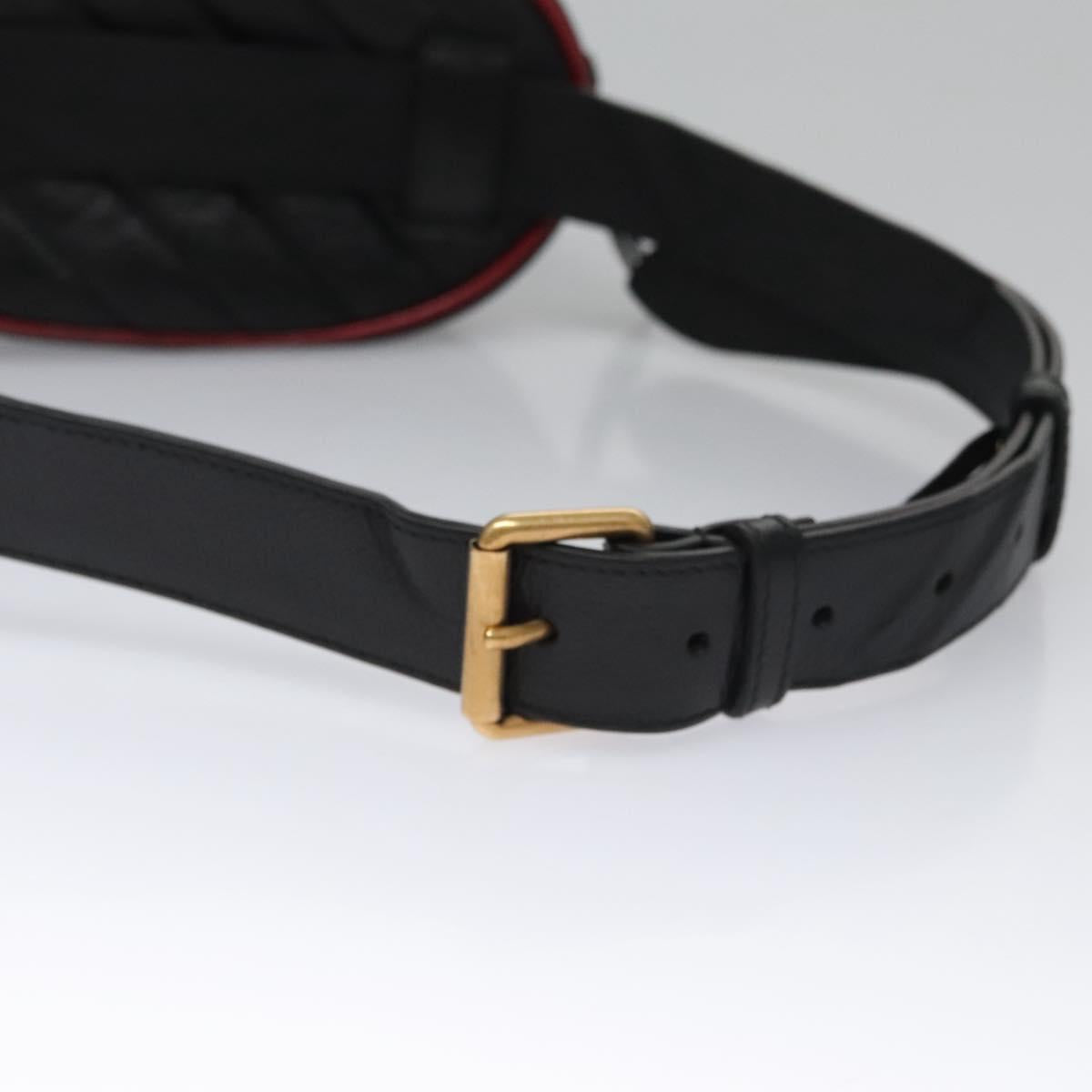 Gucci Marmont Black Leather Clutch Bag (Pre-Owned)