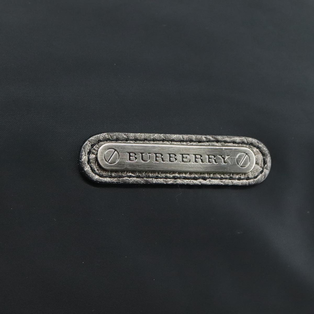 Burberry Black Synthetic Shoulder Bag (Pre-Owned)