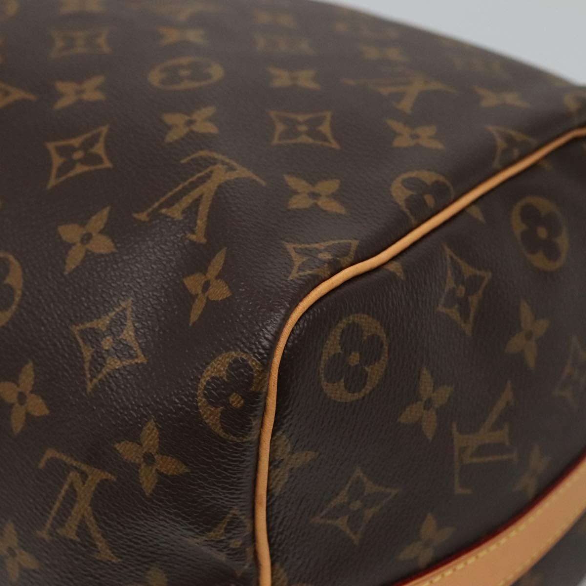 Louis Vuitton Speedy Bandoulière Brown Canvas, Leather Travel Bag (Pre-Owned)