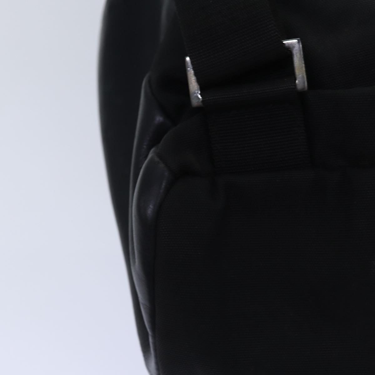 Gucci Black Synthetic Backpack Bag (Pre-Owned)