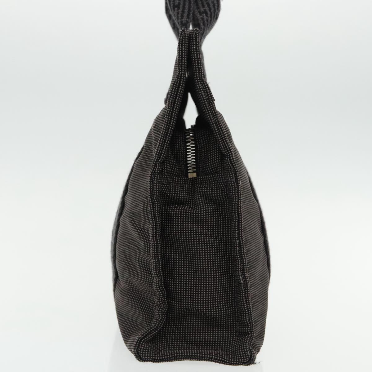 Hermès Herline Grey Canvas Tote Bag (Pre-Owned)