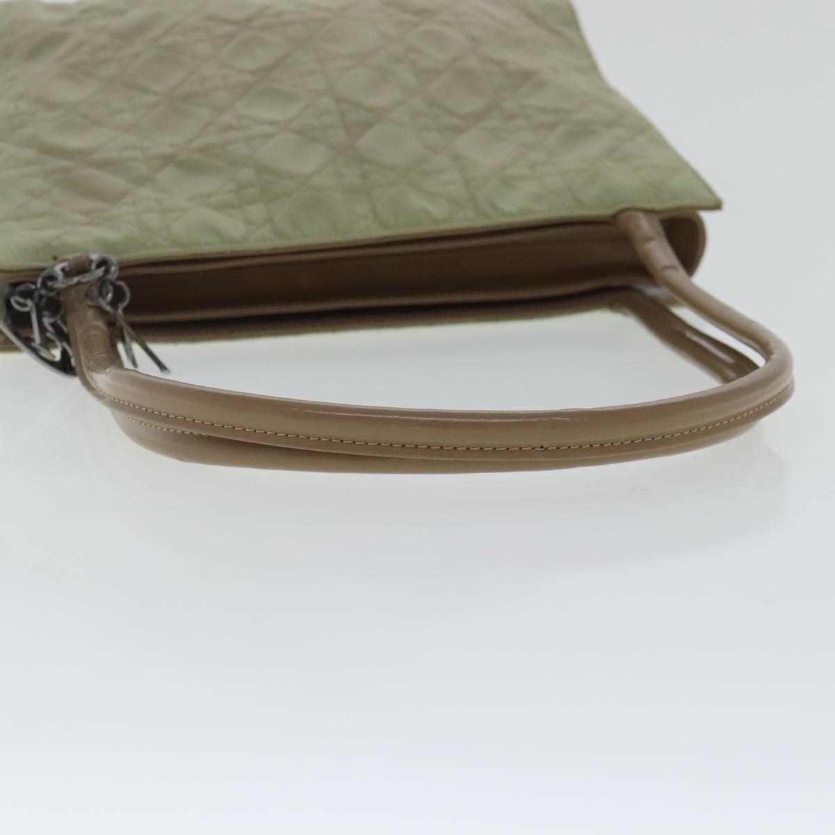 Dior Vintage Beige Synthetic Shoulder Bag (Pre-Owned)
