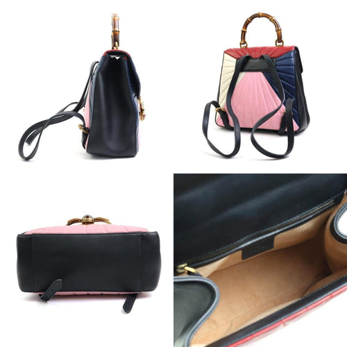 Gucci Queen Margaret Multicolour Leather Handbag (Pre-Owned)