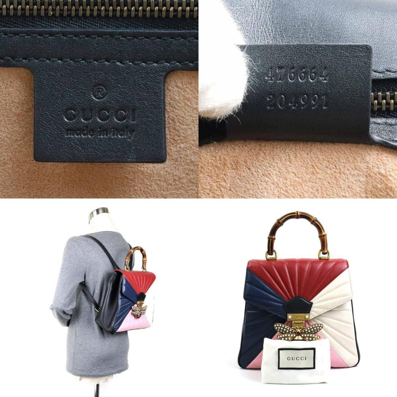 Gucci Queen Margaret Multicolour Leather Handbag (Pre-Owned)