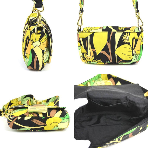 Fendi Baguette Multicolour Synthetic Shoulder Bag (Pre-Owned)