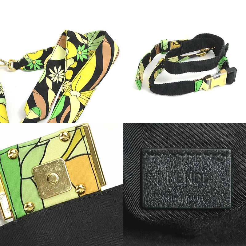 Fendi Baguette Multicolour Synthetic Shoulder Bag (Pre-Owned)