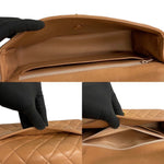 Chanel Matelassé Beige Leather Handbag (Pre-Owned)