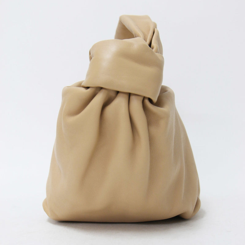 Bottega Veneta Beige Leather Handbag (Pre-Owned)
