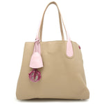 Dior Beige Leather Tote Bag (Pre-Owned)