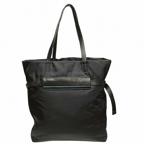 Prada Tessuto Black Synthetic Tote Bag (Pre-Owned)