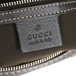 Gucci Gg Crystal Beige Canvas Shoulder Bag (Pre-Owned)