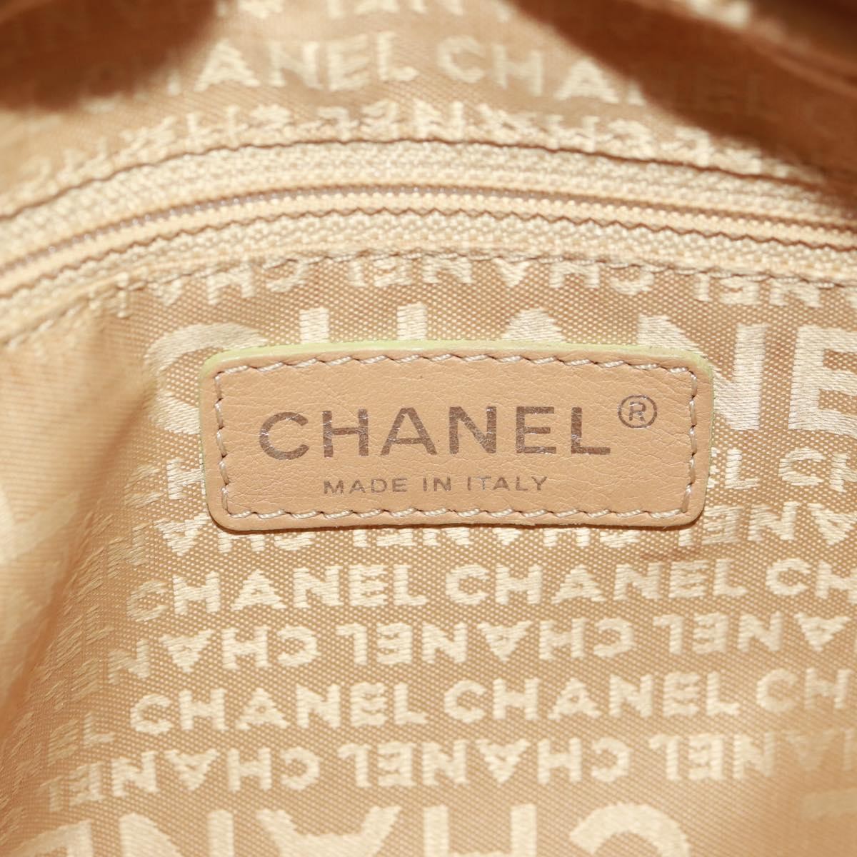 Chanel Vintage Clover Camera Printed Canvas Multicolour Canvas Shoulder Bag Bag (Pre-Owned)