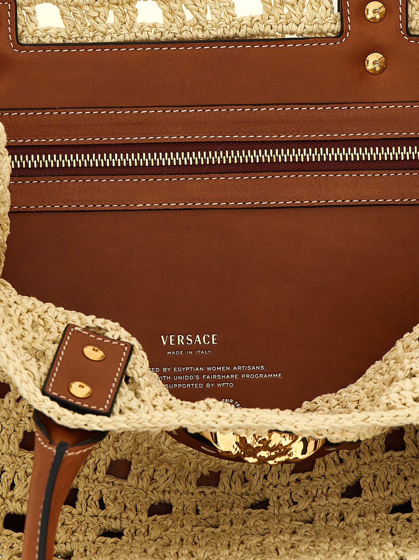 Versace Women's La Medusa Large Shopping Bag