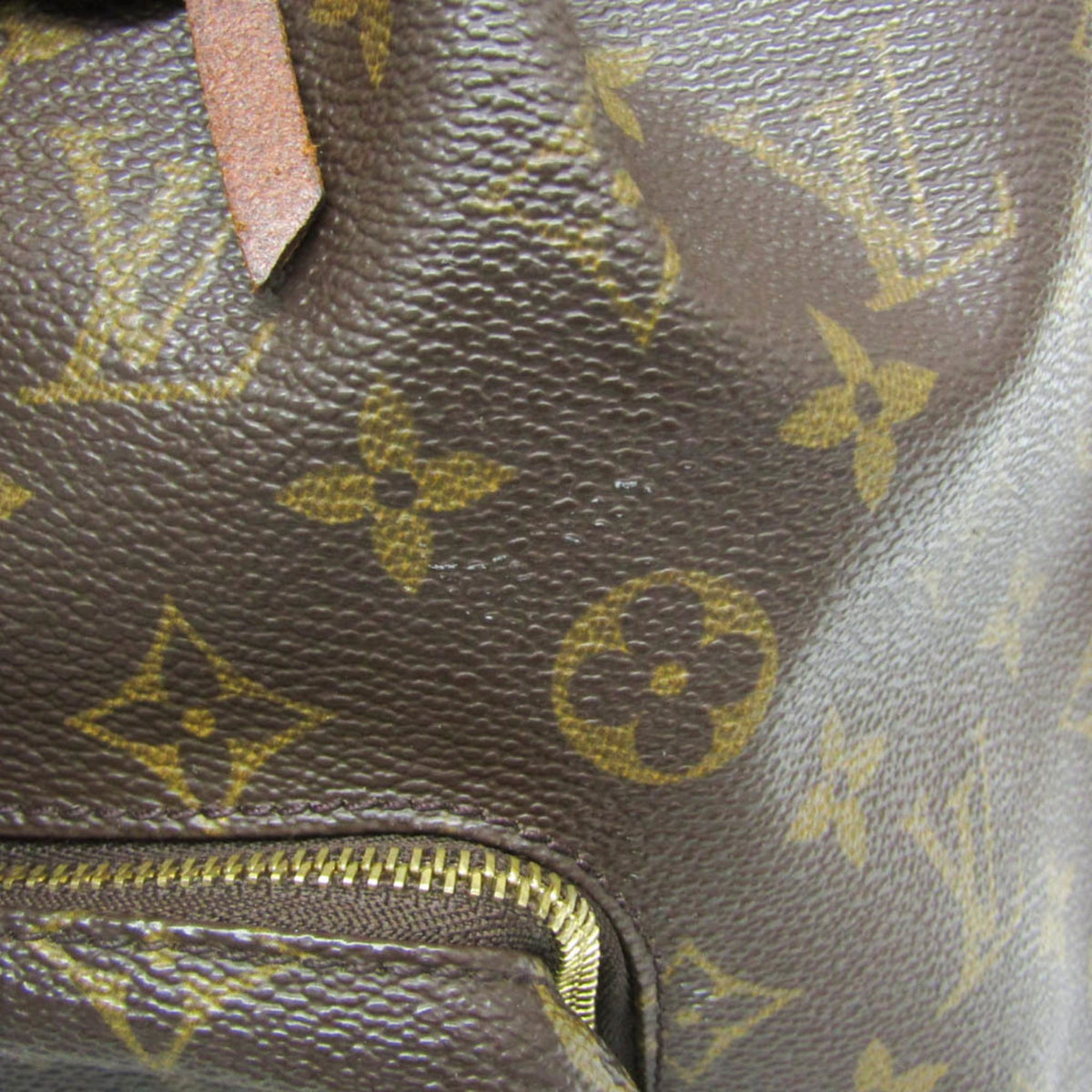 Louis Vuitton Vintage Montsouris Monogram Canvas Brown Canvas Backpack Bag (Pre-Owned)