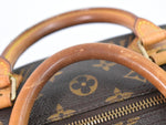 Louis Vuitton Speedy 30 Brown Canvas Handbag (Pre-Owned)