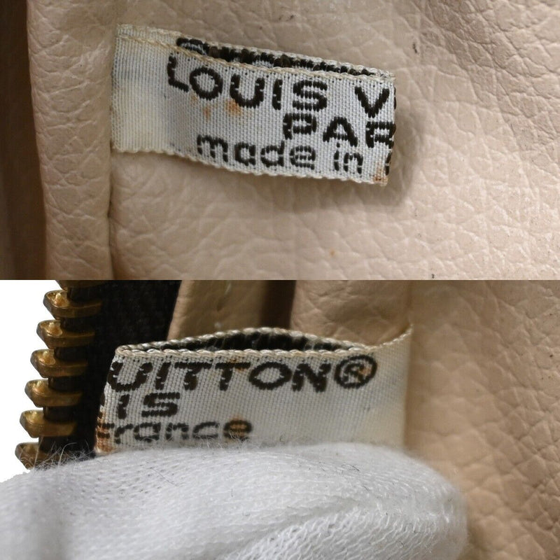 Louis Vuitton Trousse Toilette 28 Brown Canvas Clutch Bag (Pre-Owned)
