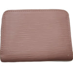 Louis Vuitton Porte Monnaie Zippy Pink Leather Wallet  (Pre-Owned)