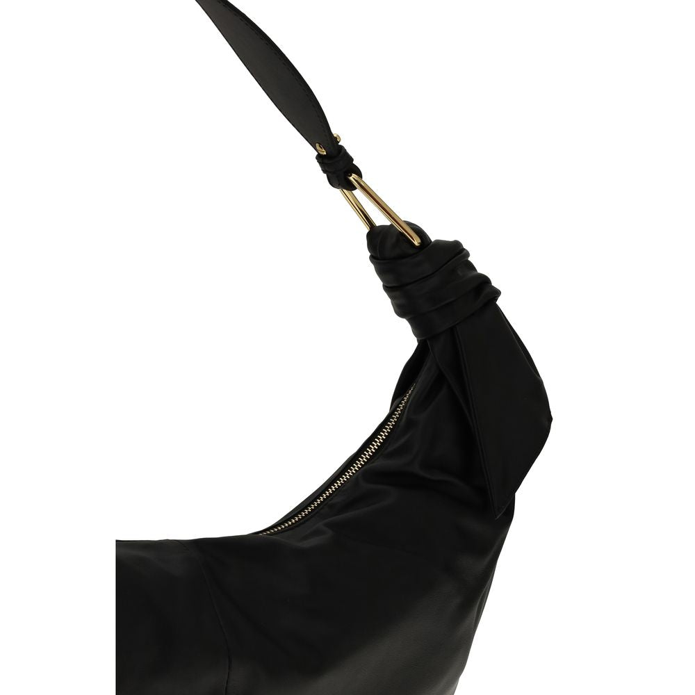 Coccinelle Black Calf Leather Bos Taurus Shoulder Women's Bag