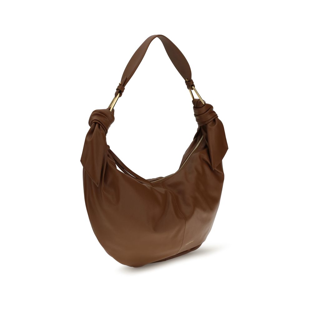 Coccinelle Brown Calf Leather Bos Taurus Shoulder Women's Bag