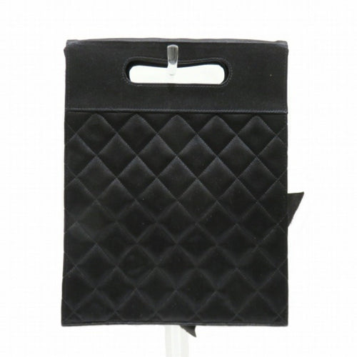 Chanel Camélia Black Synthetic Handbag (Pre-Owned)