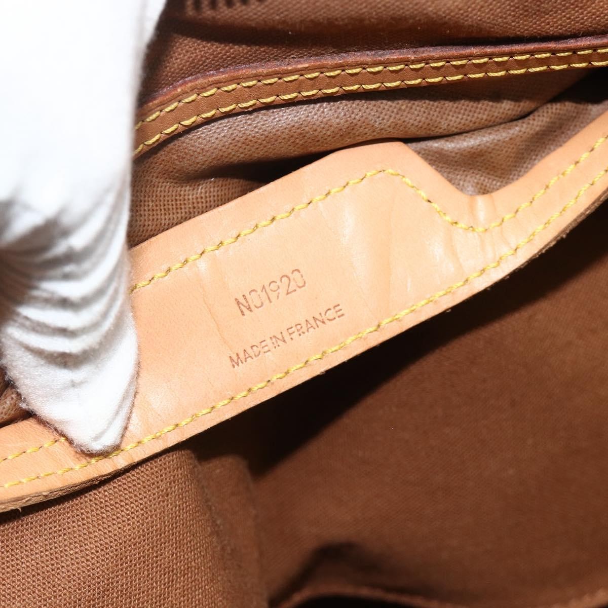 Louis Vuitton Flanerie Monogram Canvas Brown Canvas Shoulder Bag Bag (Pre-Owned)