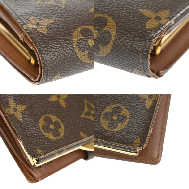 Louis Vuitton Viennois Brown Canvas Wallet  (Pre-Owned)