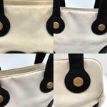 Chanel Beige Canvas Handbag (Pre-Owned)