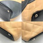 Chanel Cambon Beige Pony-Style Calfskin Handbag (Pre-Owned)