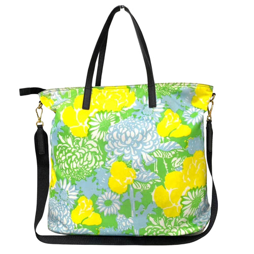 Prada Flower Multicolour Synthetic Tote Bag (Pre-Owned)