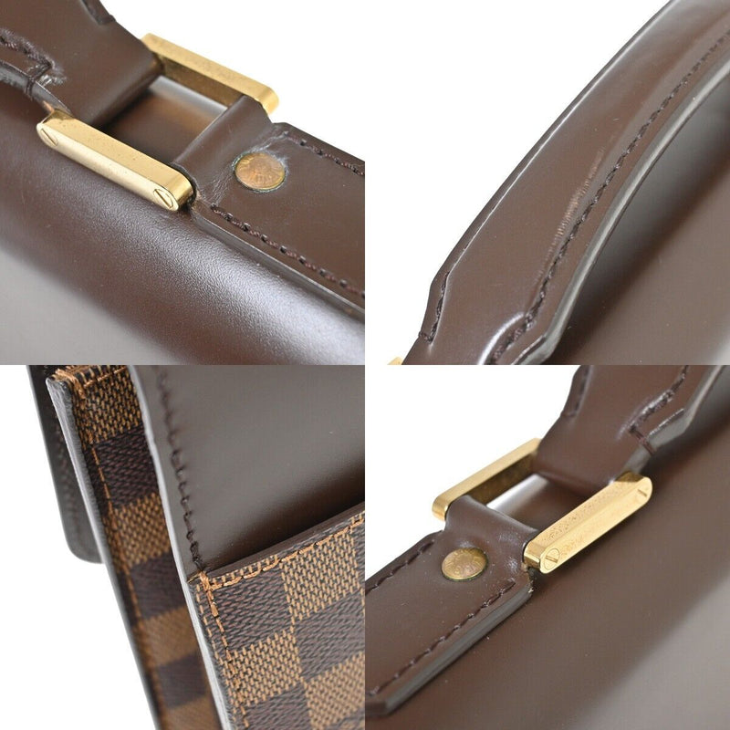 Louis Vuitton Altona Brown Canvas Handbag (Pre-Owned)