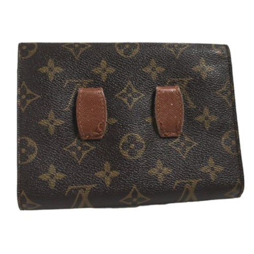Louis Vuitton Arche Brown Canvas Clutch Bag (Pre-Owned)