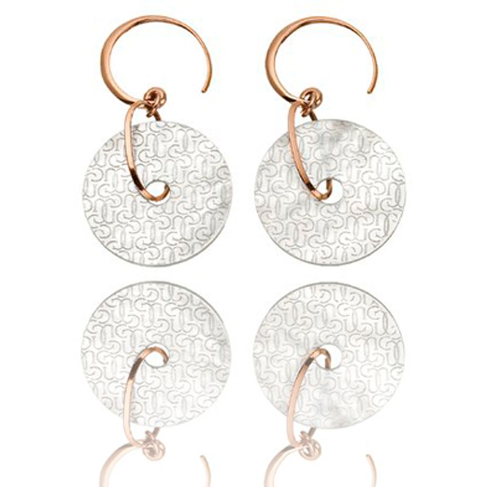 GC Bicolor Silver Women's Earrings