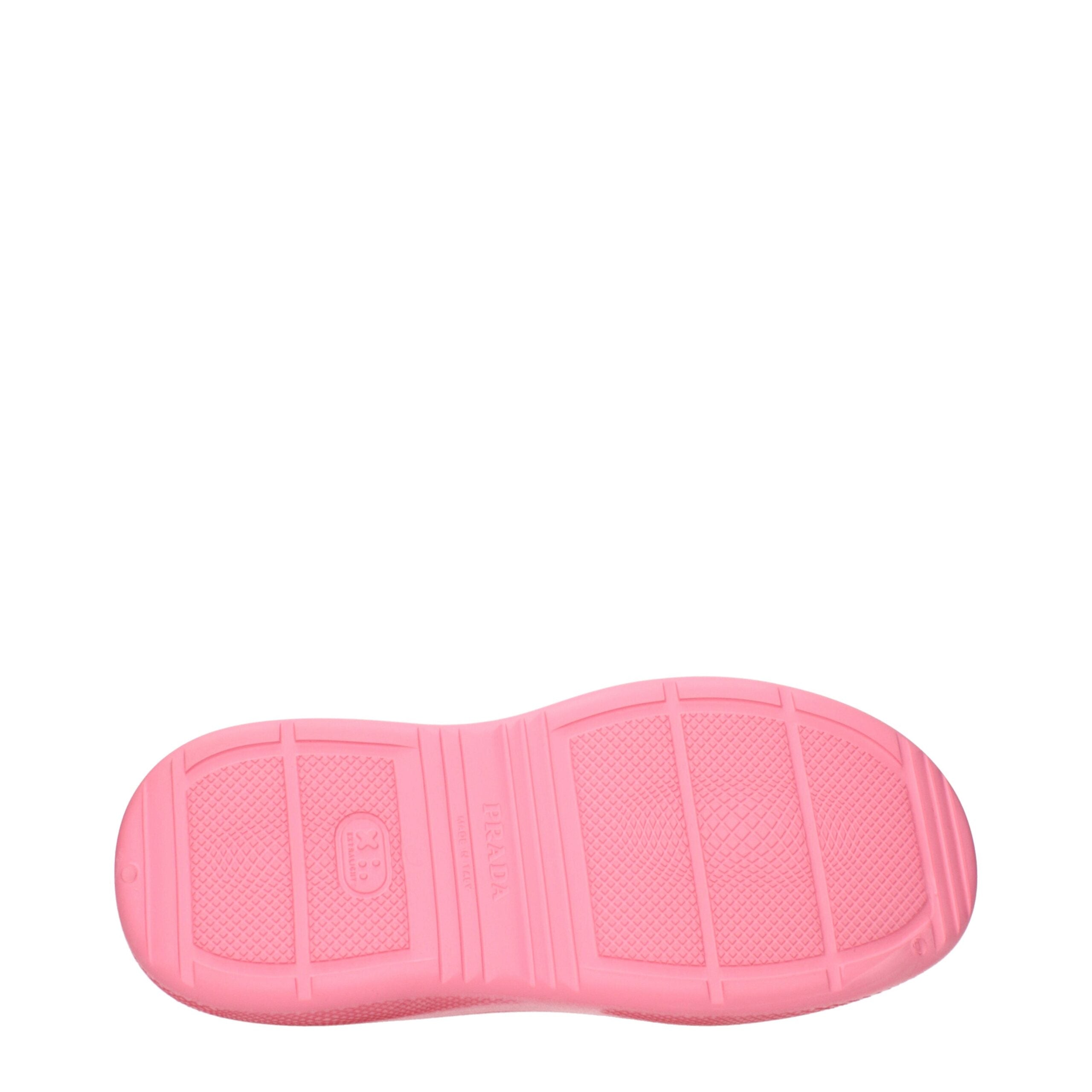 Prada Pink Cotton Women's Slippers