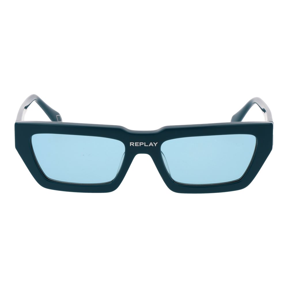 Replay Turquoise Plastic  Sunglasses