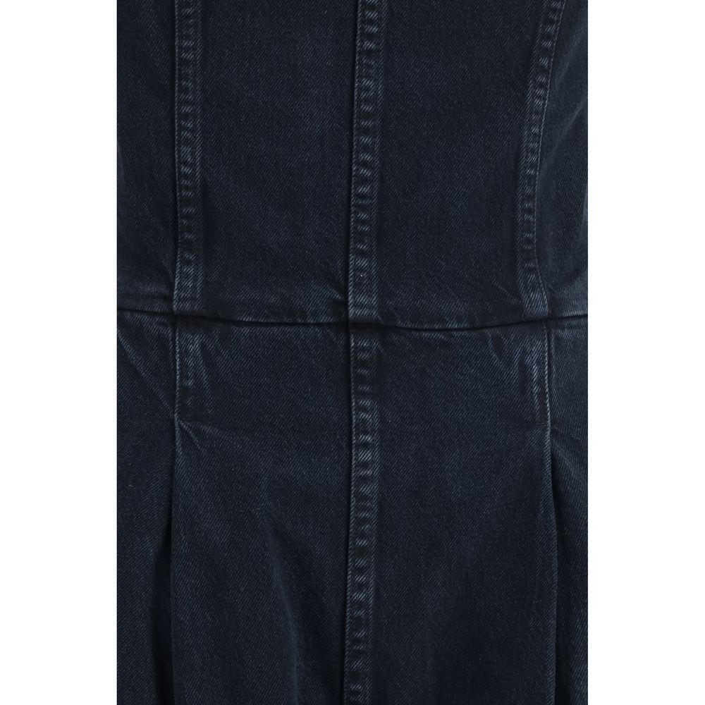 Agolde Blue Cotton Women's Jumpsuit