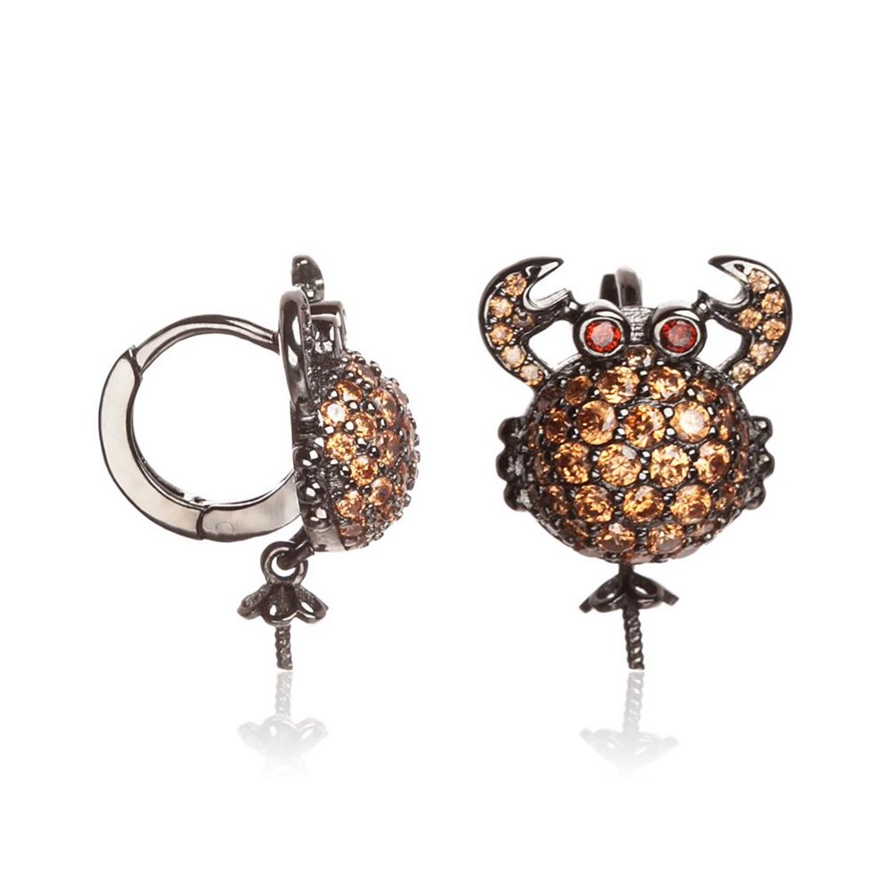 Lancaster Bicolor Silver Women's Earrings