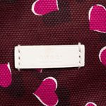 Gucci Heart Multicolour Canvas Tote Bag (Pre-Owned)