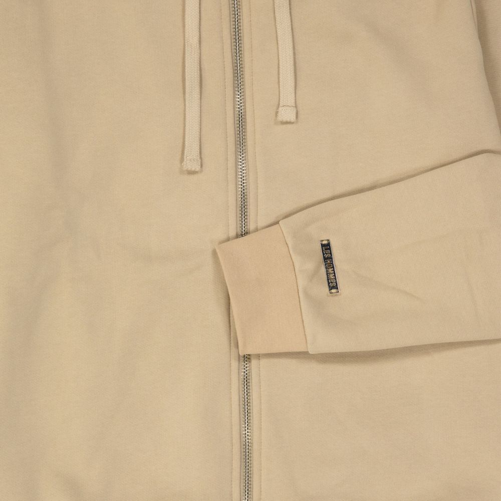 Les Hommes Beige Cotton Men's Sweatshirt